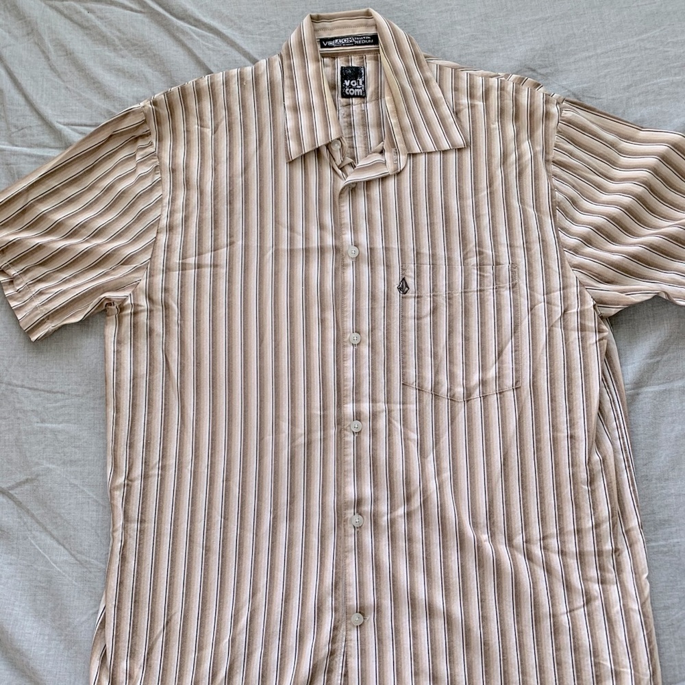 Volcom Button Down - image 1